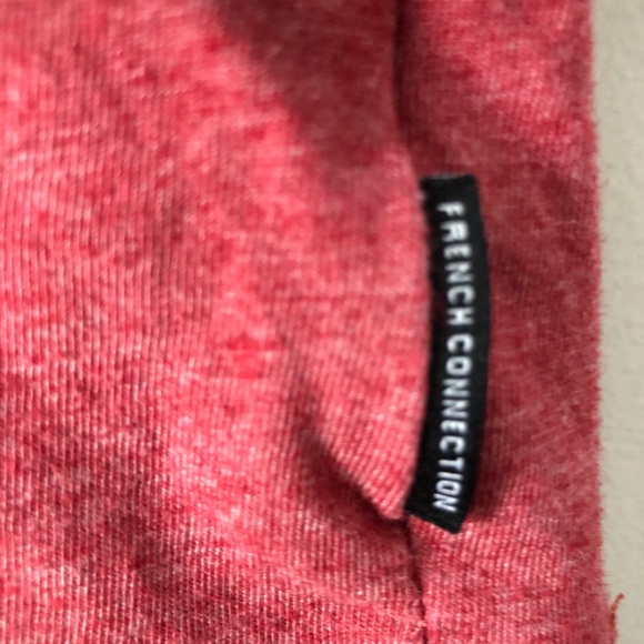 French Connection Pullover Hoodie Lightweight Lg - Picture 3 of 6